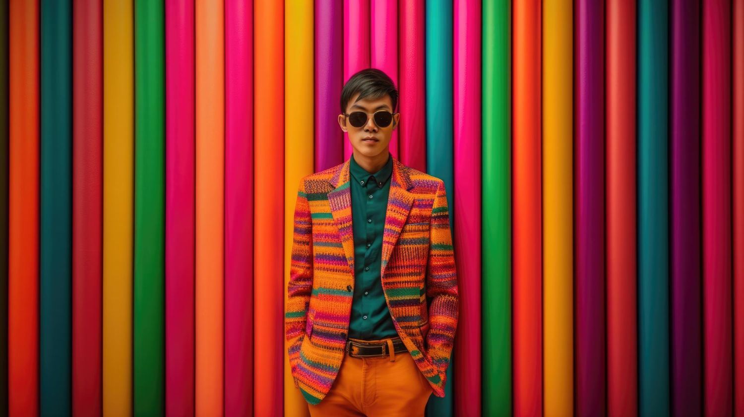 Colorful fashion palette